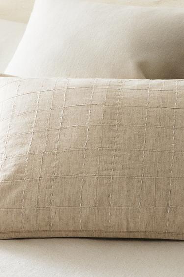 COUSSIN PATCHWORK - Beige clair de Zara - Image 5