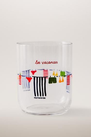 SOMMER-GLAS | DIEGO NINE - Rot von Zara