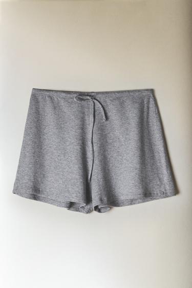 COTTON SHORTS - Grey by Zara - Image 5