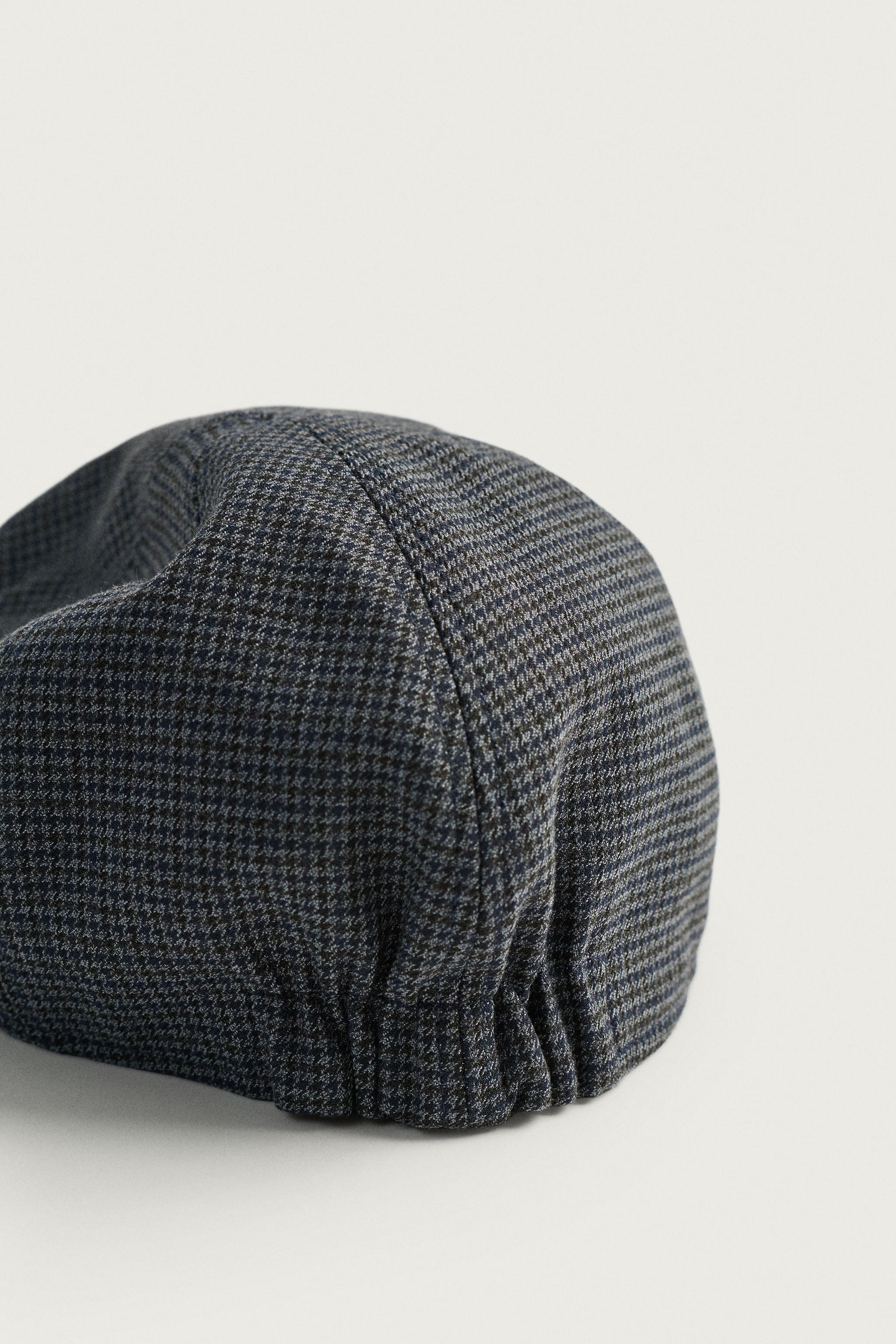 BÉRET STRUCTURÉ PIED-DE-POULE