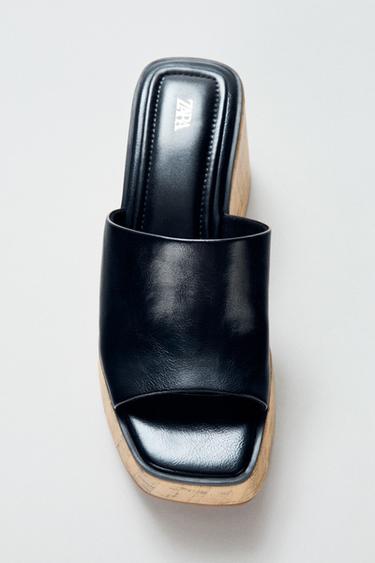 CUÑA EFECTO CORCHO - Negro de Zara