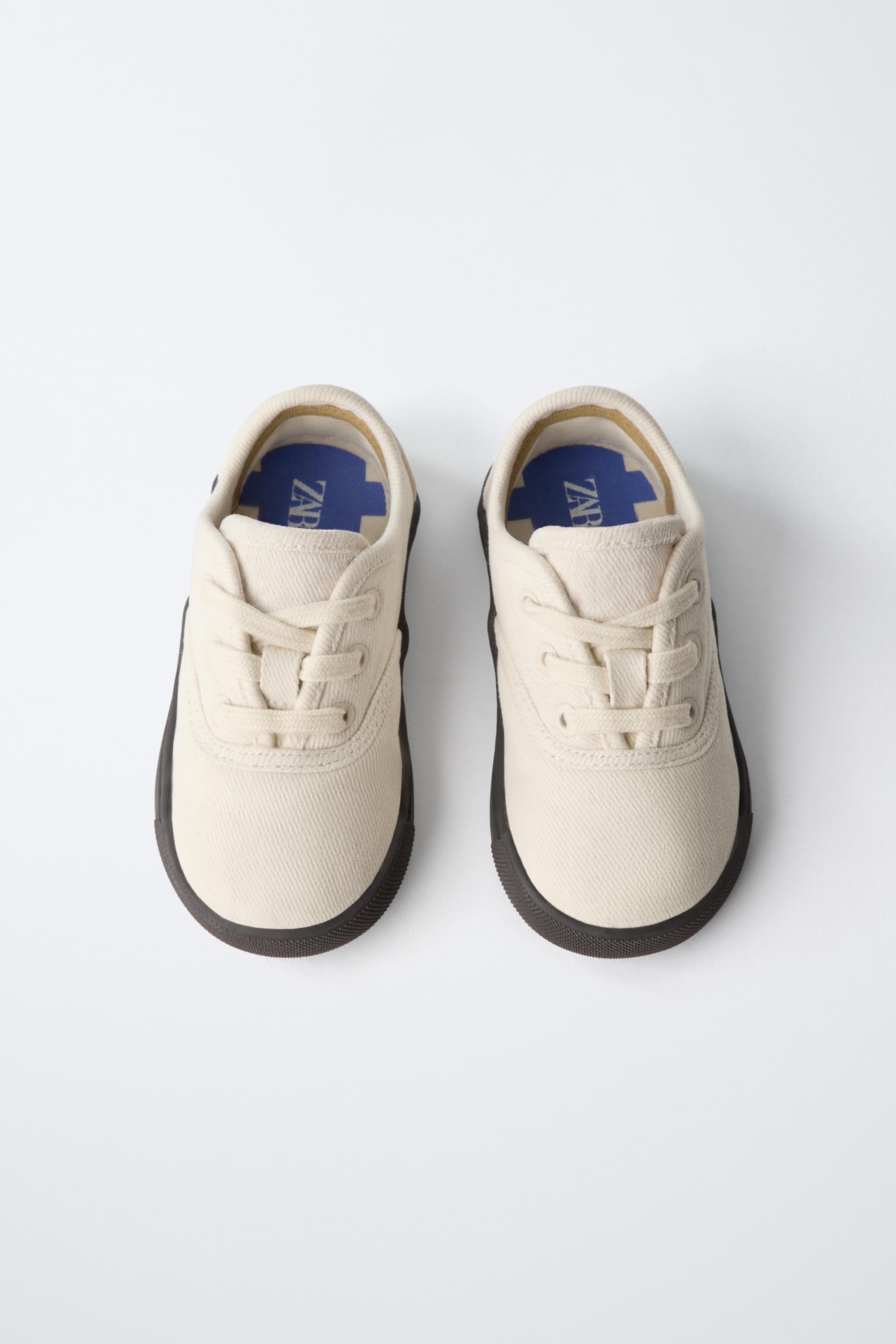 COTTON SKATE SNEAKERS