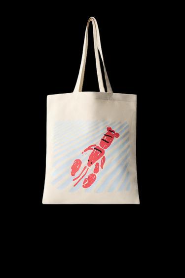 SHOPPER LANGOSTA - Blanco Crudo de Zara