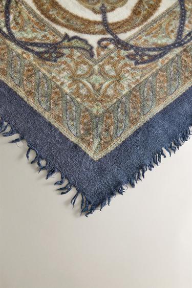 WOOL THROW - Ecru by Zara - Image 1