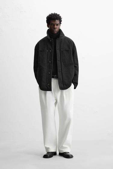 CONTRAST PADDED PARKA - Black by Zara - Image 0