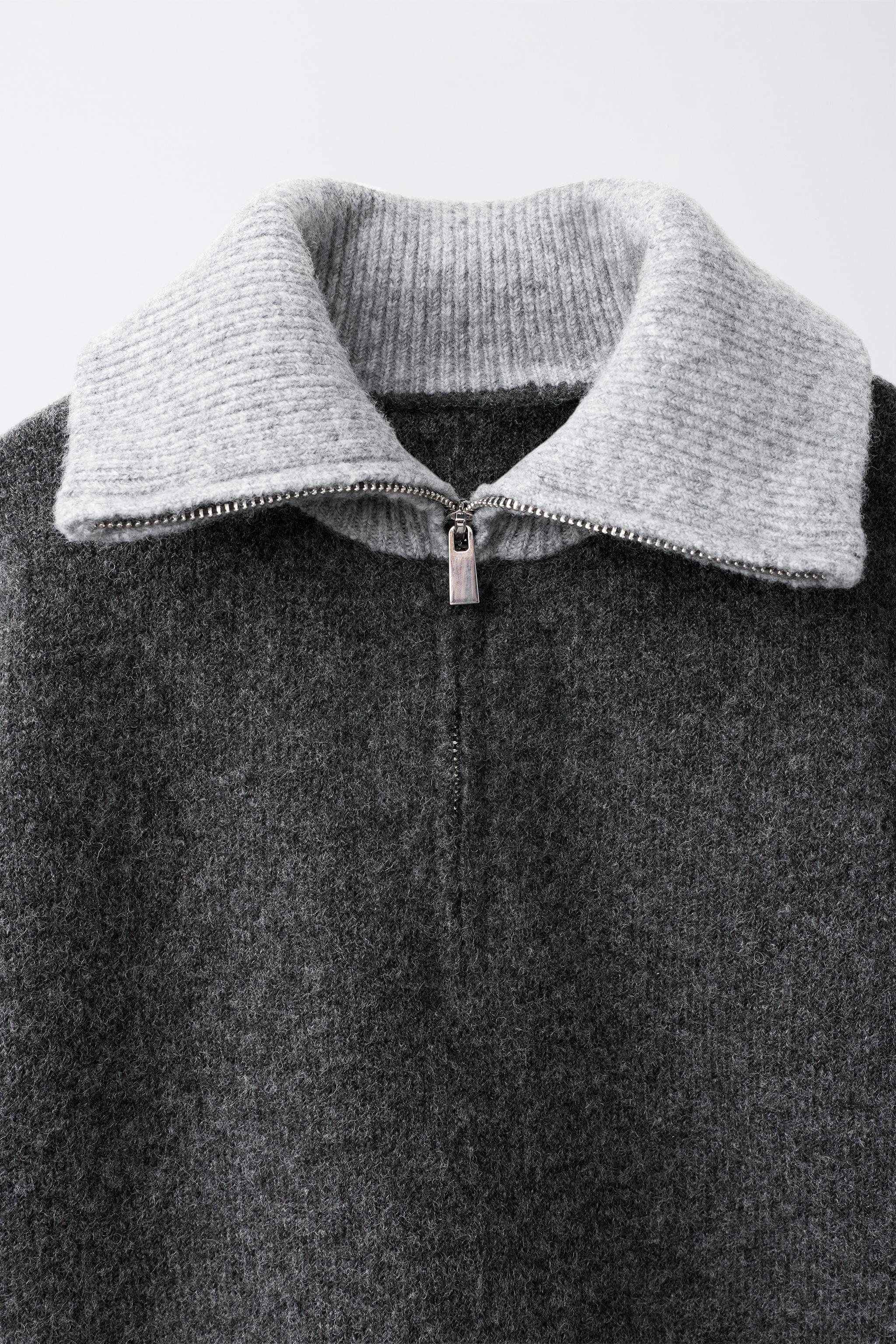 CONTRAST KNIT JUMPER