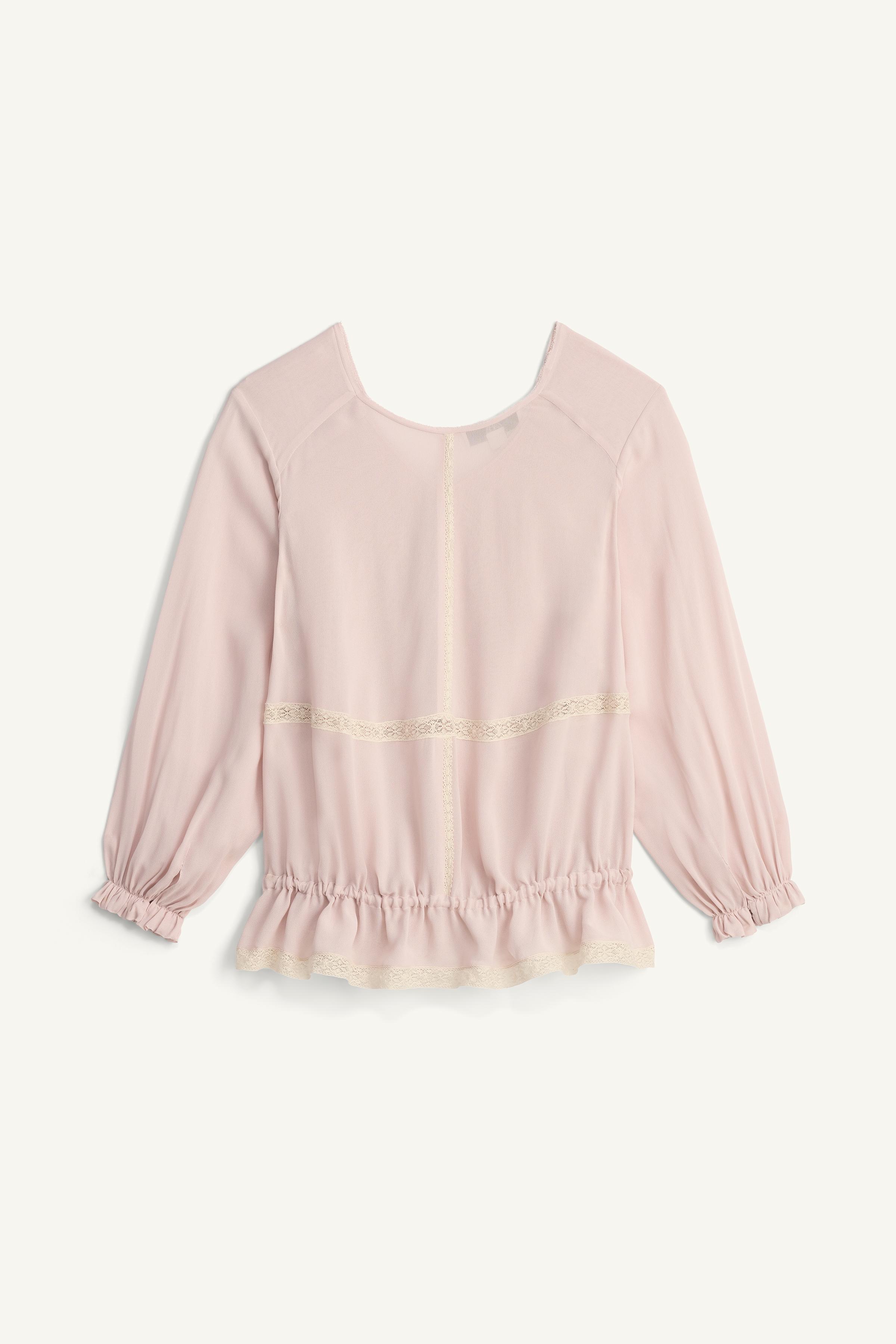 LIMITED EDITION LACE RUFFLE SHIRT