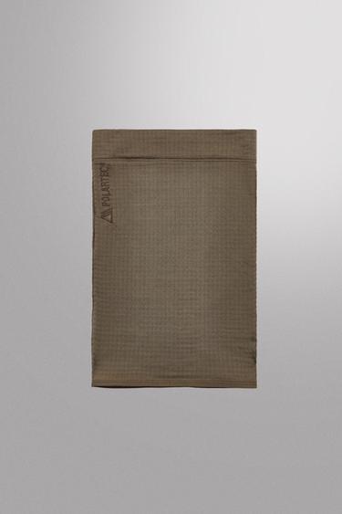 폴라텍 콤비 플리스 넥 워머 - Zara의 샌드 - 이미지 0