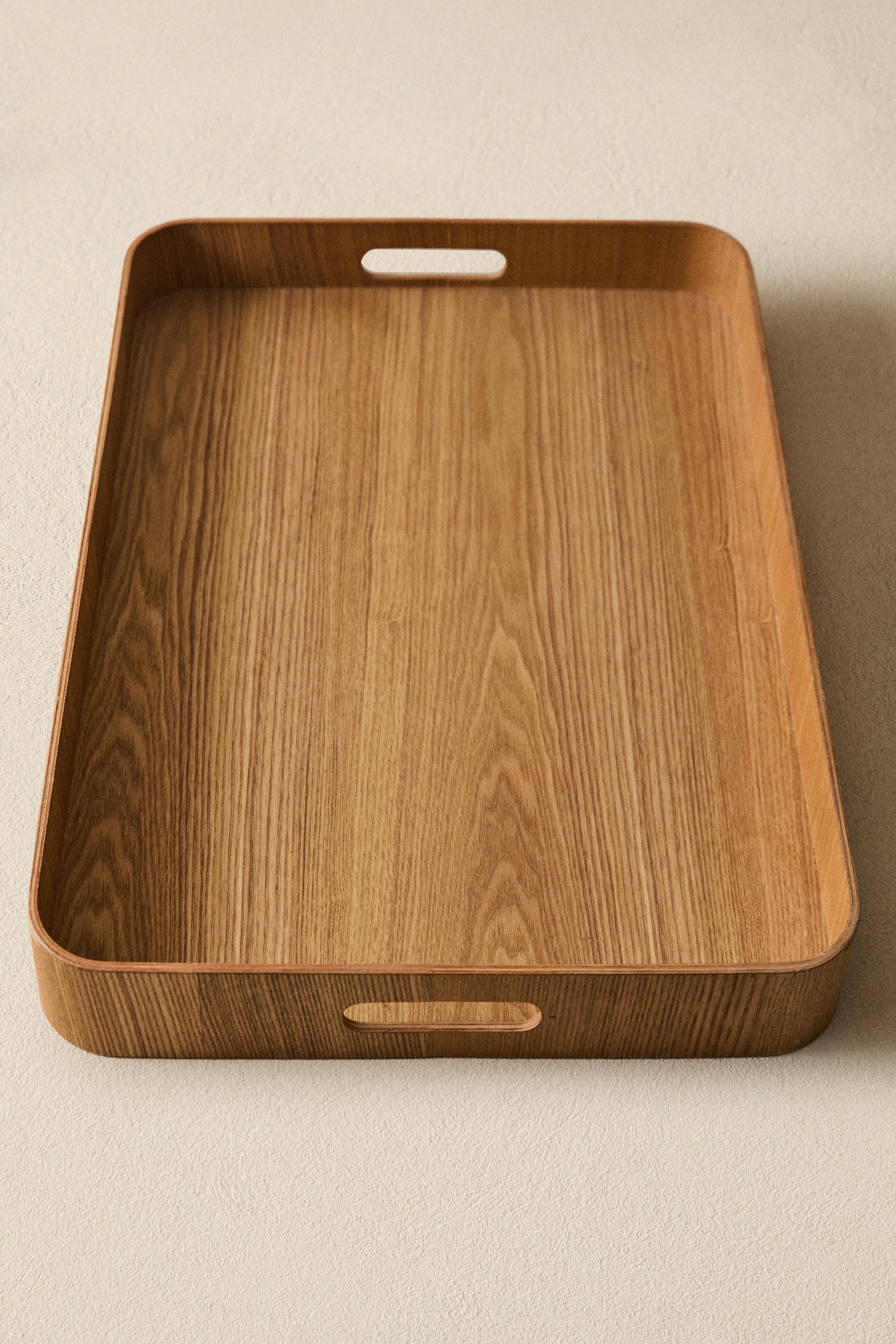 LARGE WOODEN TRAY