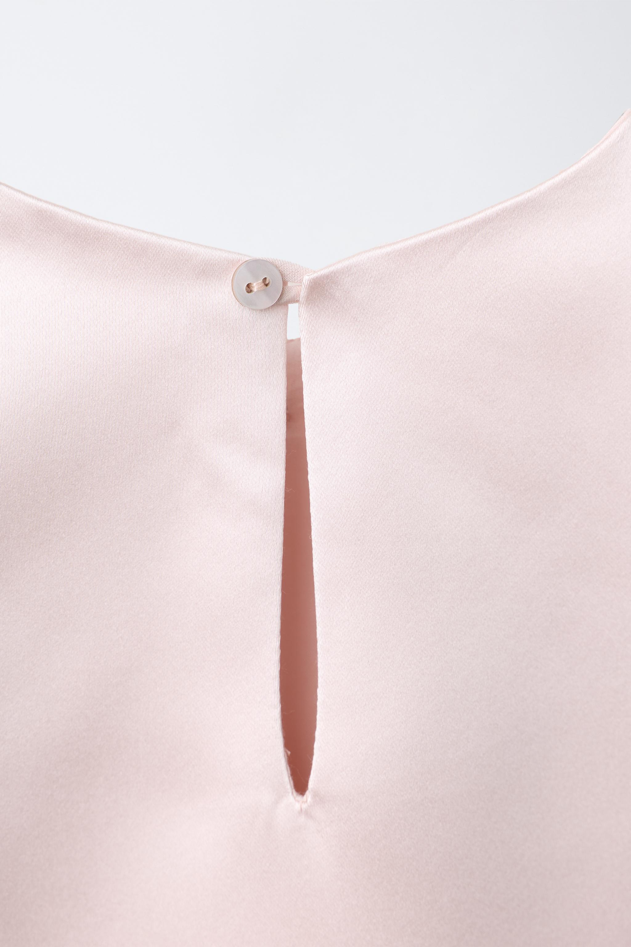 SATIN BOW DRESS
