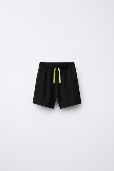 BERMUDA SPORTY - Negro de Zara - Imagen 0