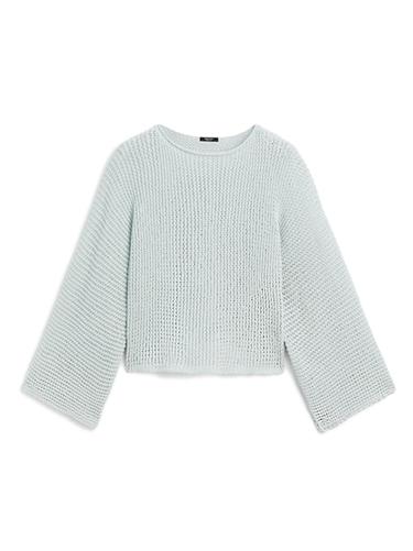 Zara Cutwork sweater - Light green