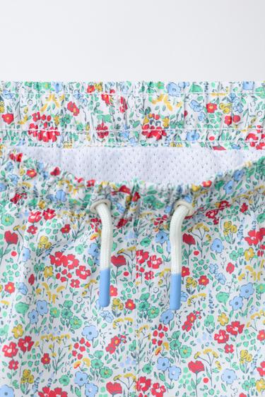 6-14 ANS/ SHORT DE BAIN FLEURS - Multicolore de Zara - Image 2