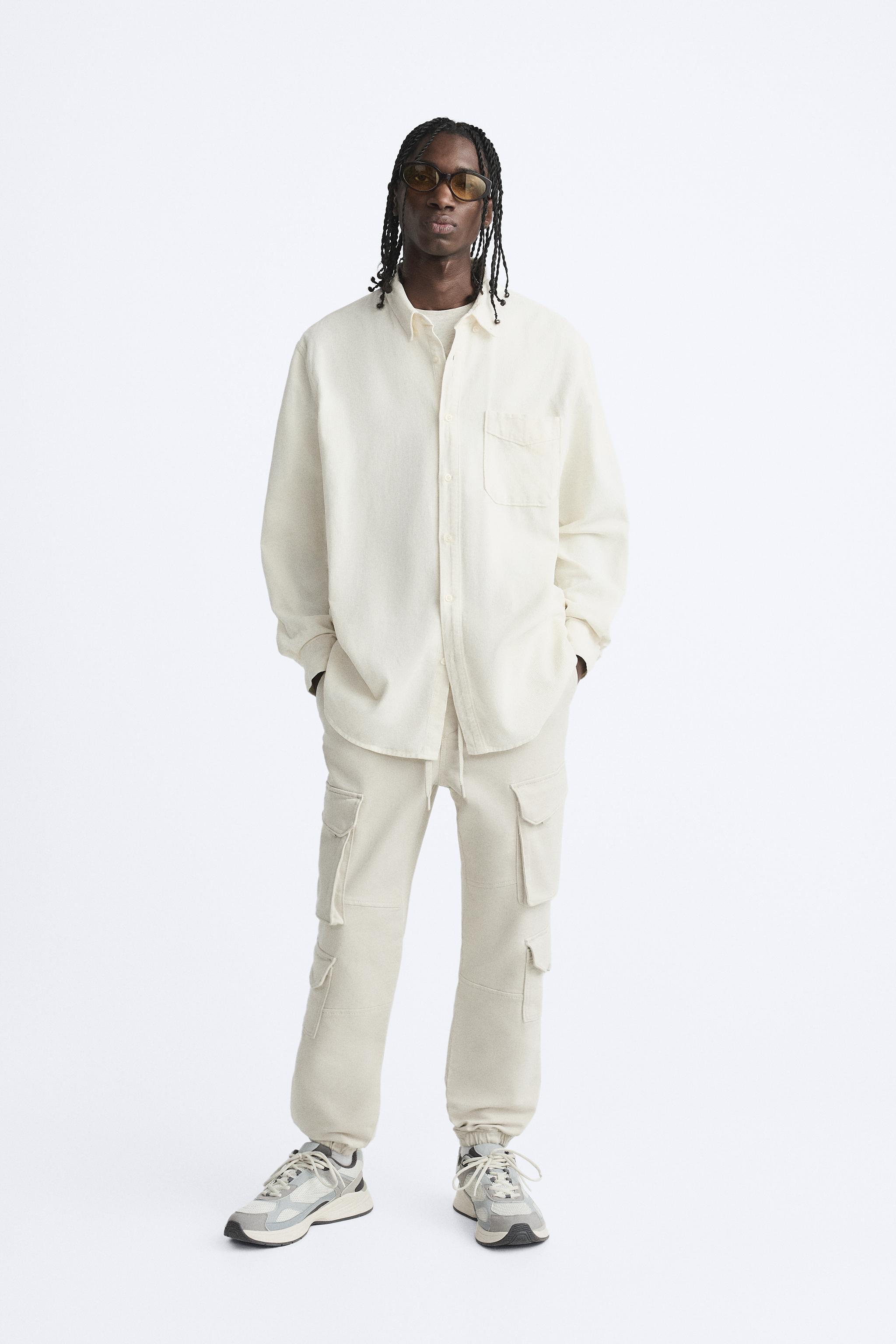 Topstitched chain and stud zip-off cargo pant Relaxed fit