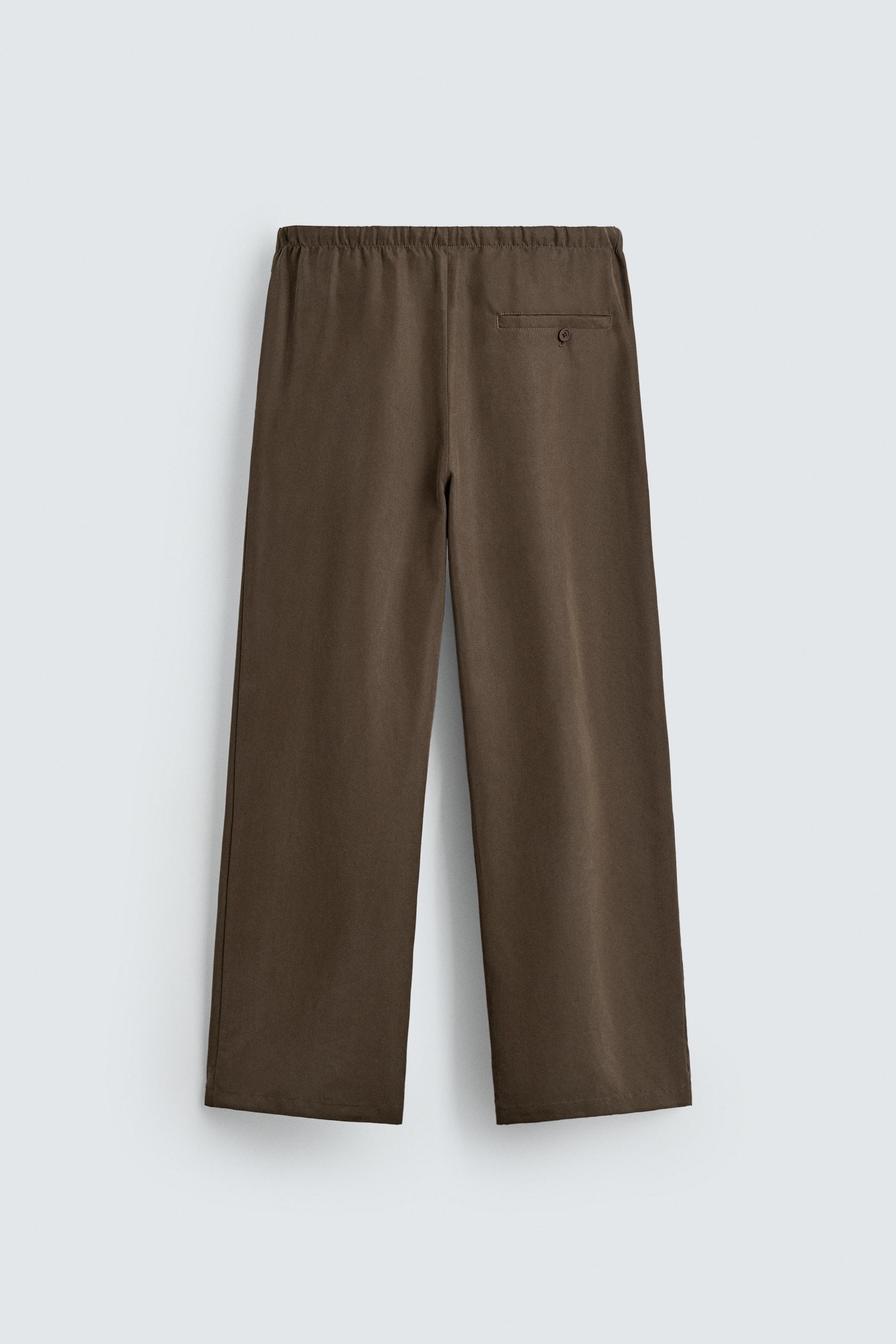 FLOWY WIDE FIT PANTS
