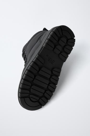 BOTTES EN NYLON RÉSISTANTES À L'EAU - Noir de Zara - Image 6