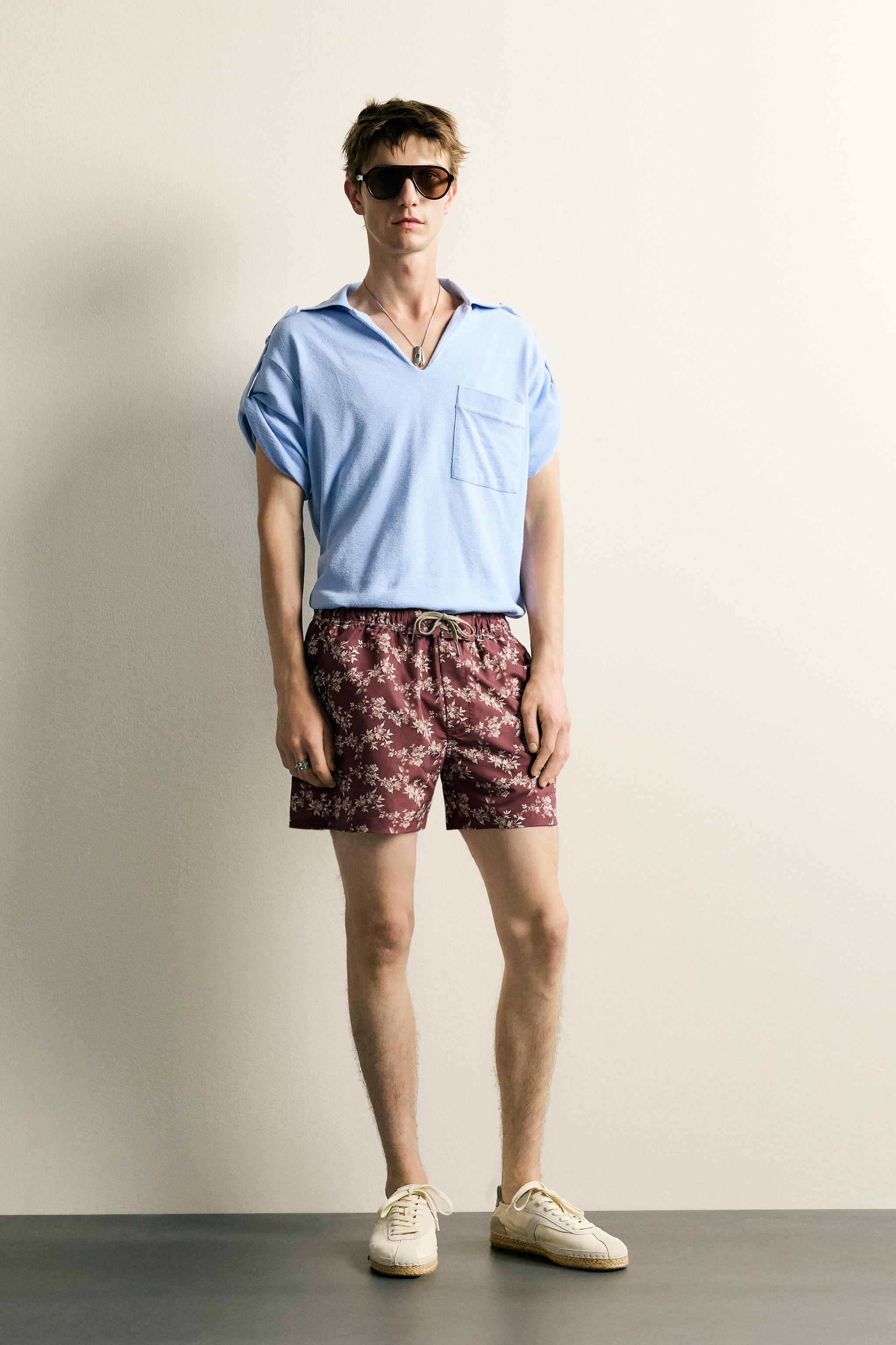 Zara Shrt Slv Trry PL