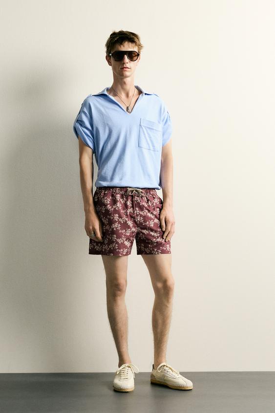 SHRT SLV TRRY PL - Faded blue by Zara - Image 0