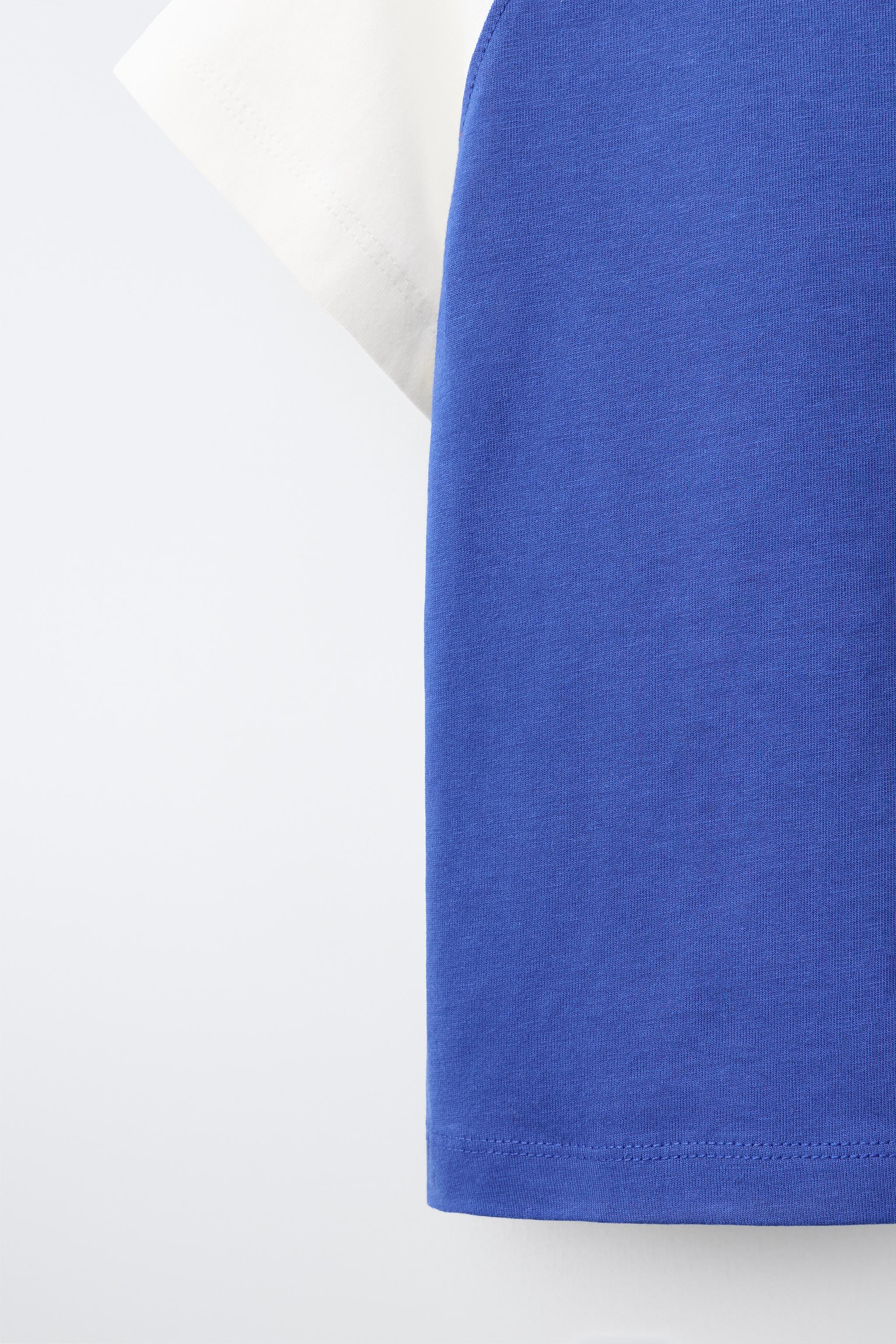 Детские футболки Zara TEAM SIX SEVEN PRINT T-SHIRT — фото 4