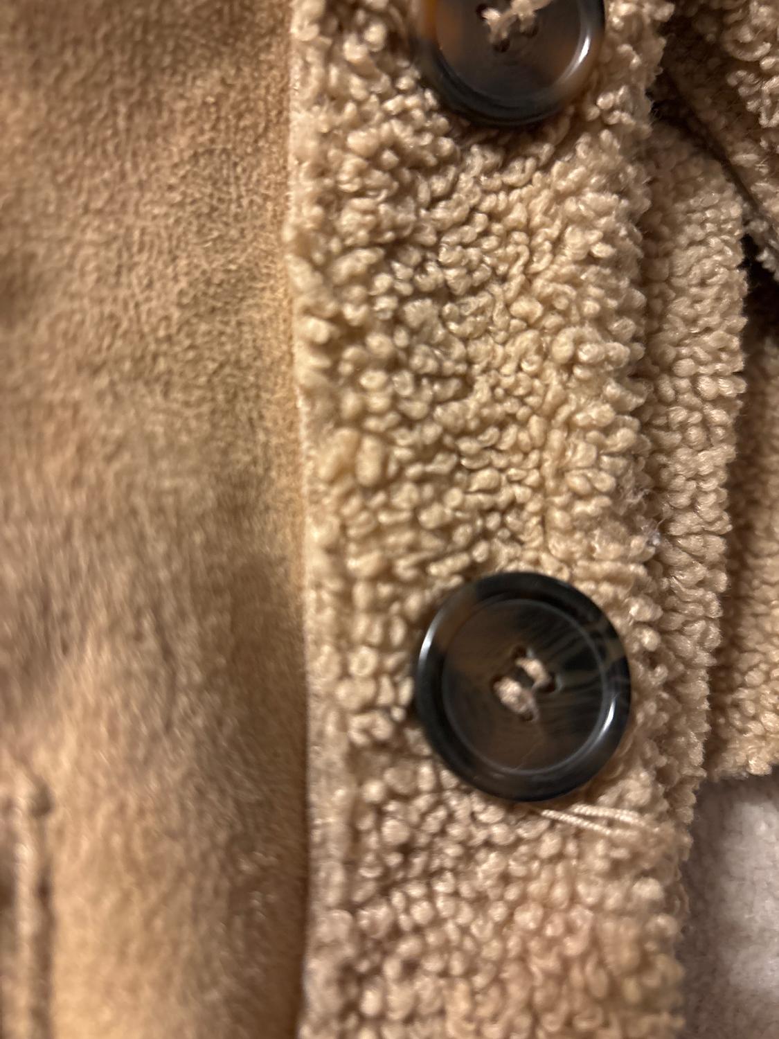 REVERSIBLE DOUBLE-SIDED THREE-QUARTER-LENGTH COAT - Image 5