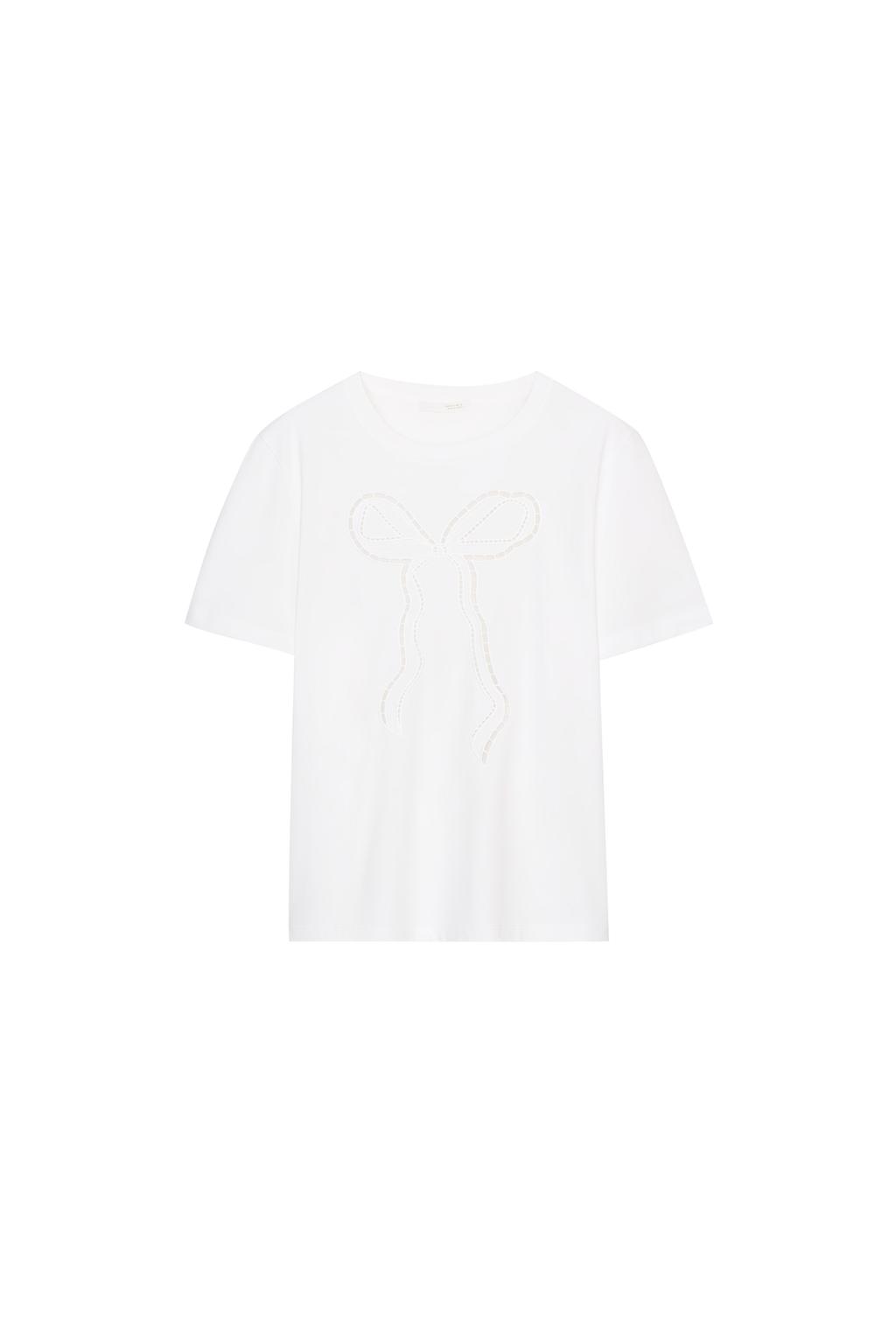 FRONT BOW T-SHIRT - image 3