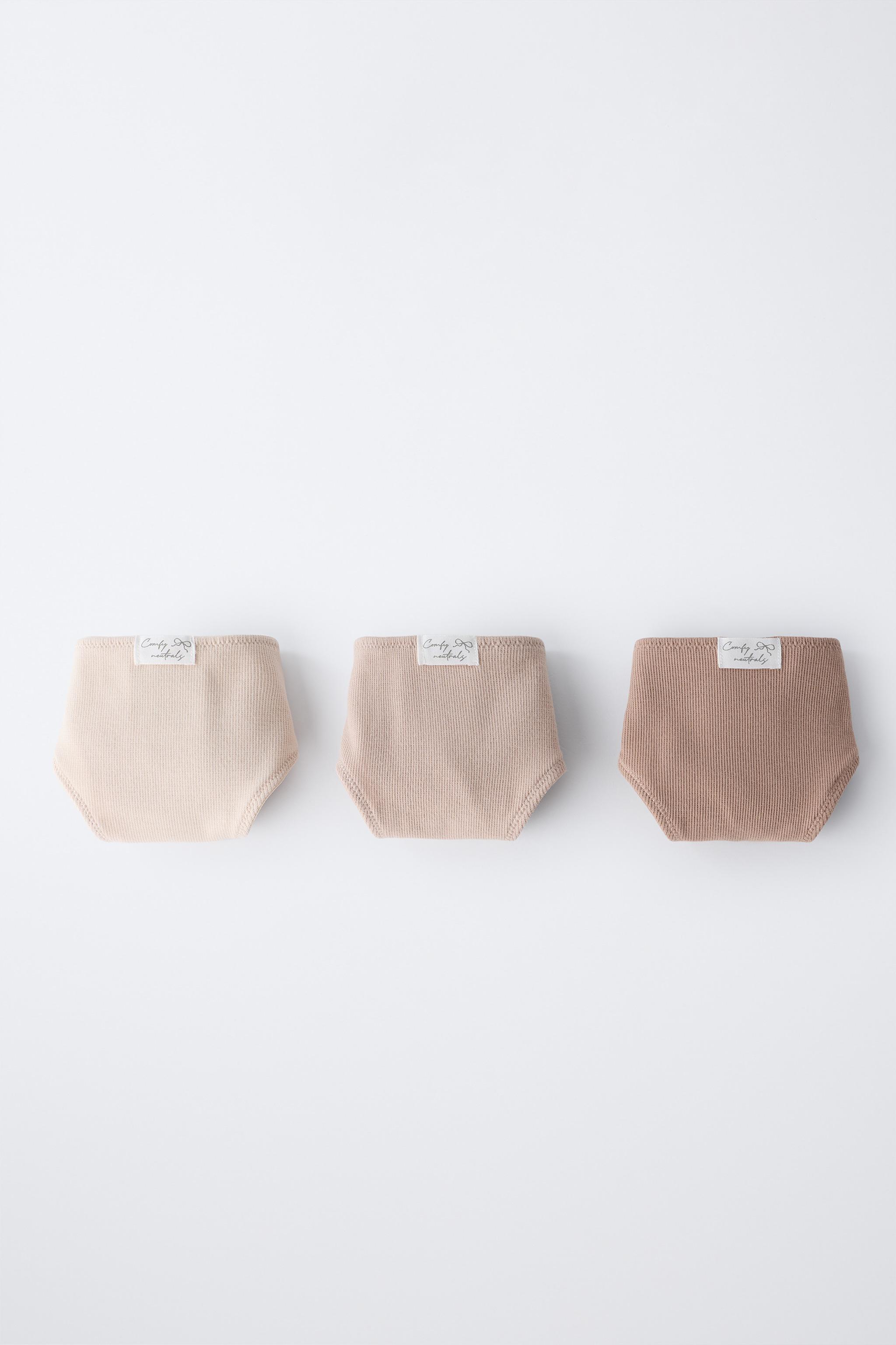 9-14 ANS/ LOT DE TROIS CULOTTES ÉTIQUETTE