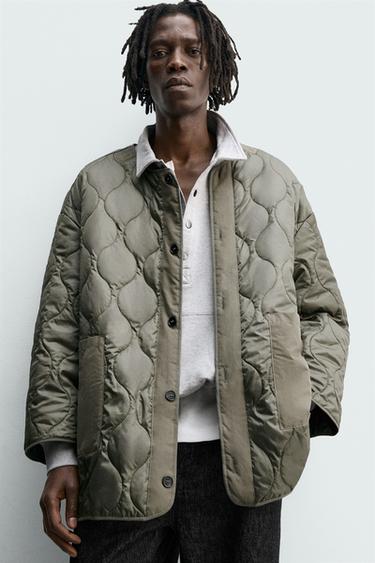 Zara 2-IN-1 EEMALDATAV PARKA - Khaki