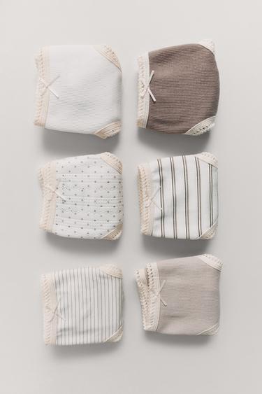 2-6 TAHUN/ PAKET ENAM CELANA DALAM MOTIF - sawo matang dari Zara