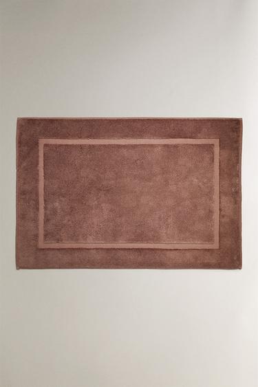 Zara NON-SLIP SOFT TERRYCLOTH BATH MAT - Pink