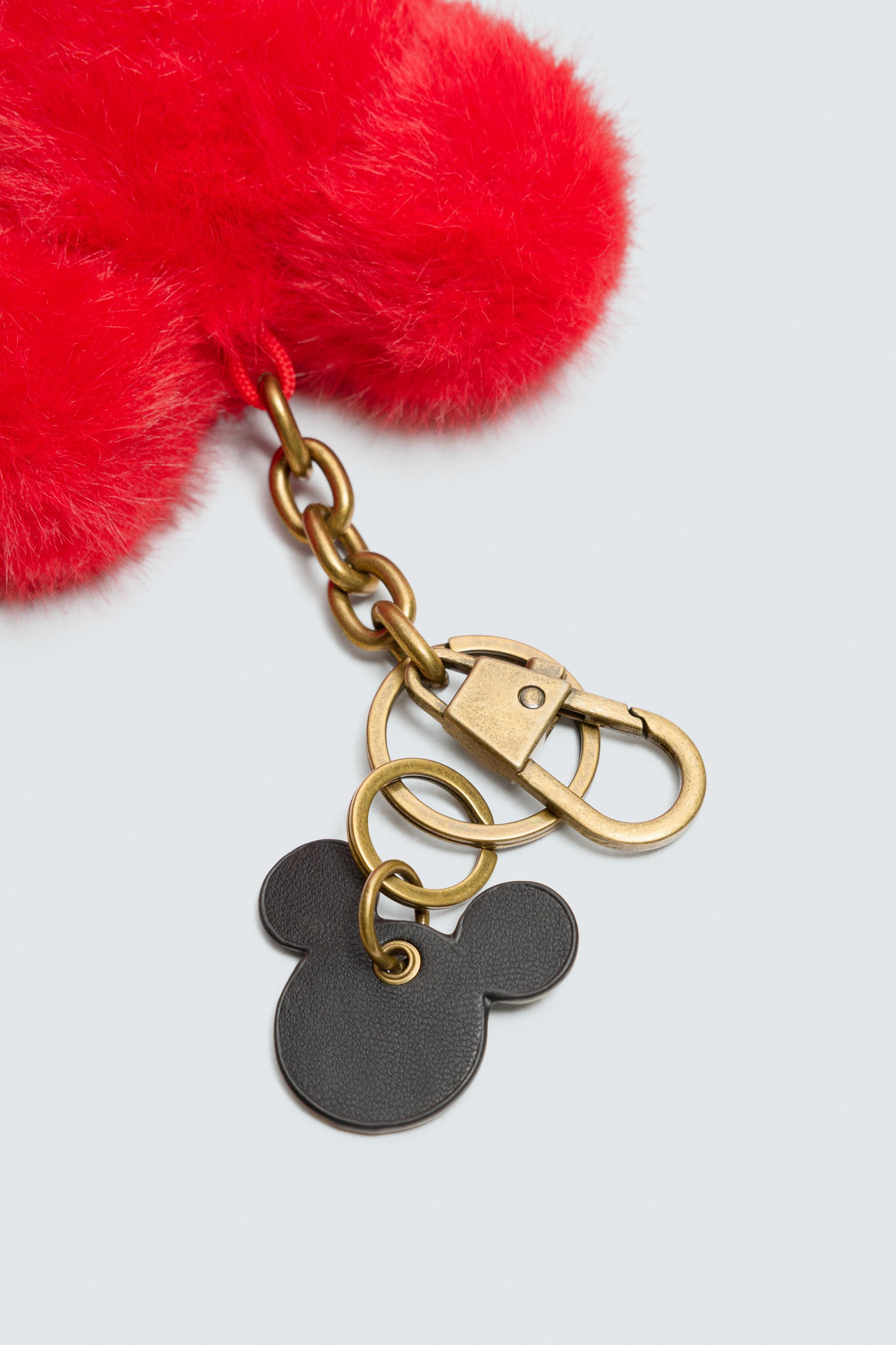 キーホルダー リアルファー HARRY LAMBERT FOR ZARA X DISNEY
