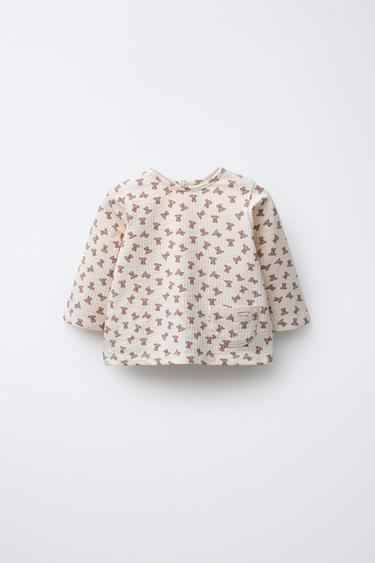 BEARS T-SHIRT - Ecru by Zara