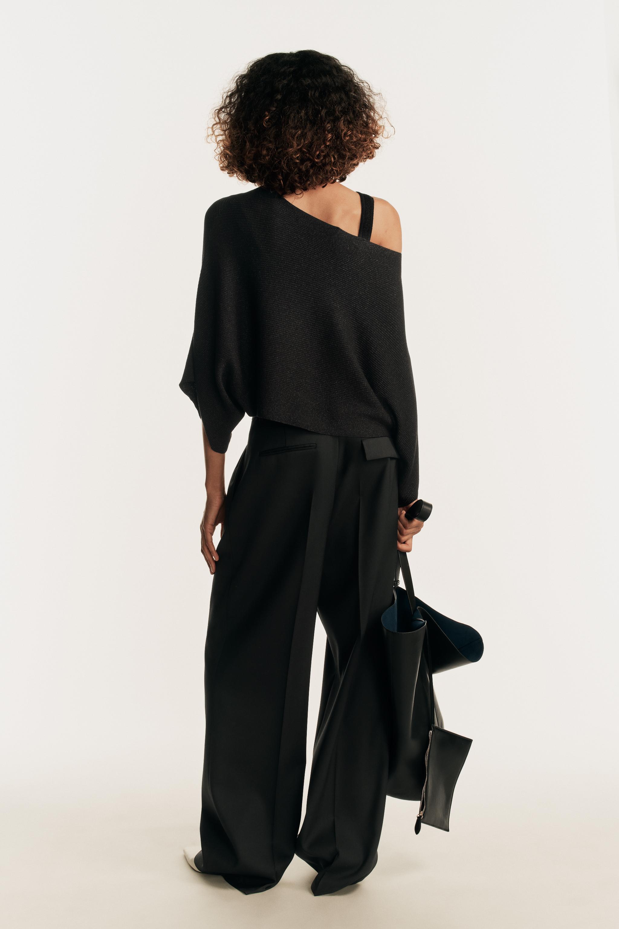 Женские свитеры Zara CROPPED CAPE JUMPER — фото 4