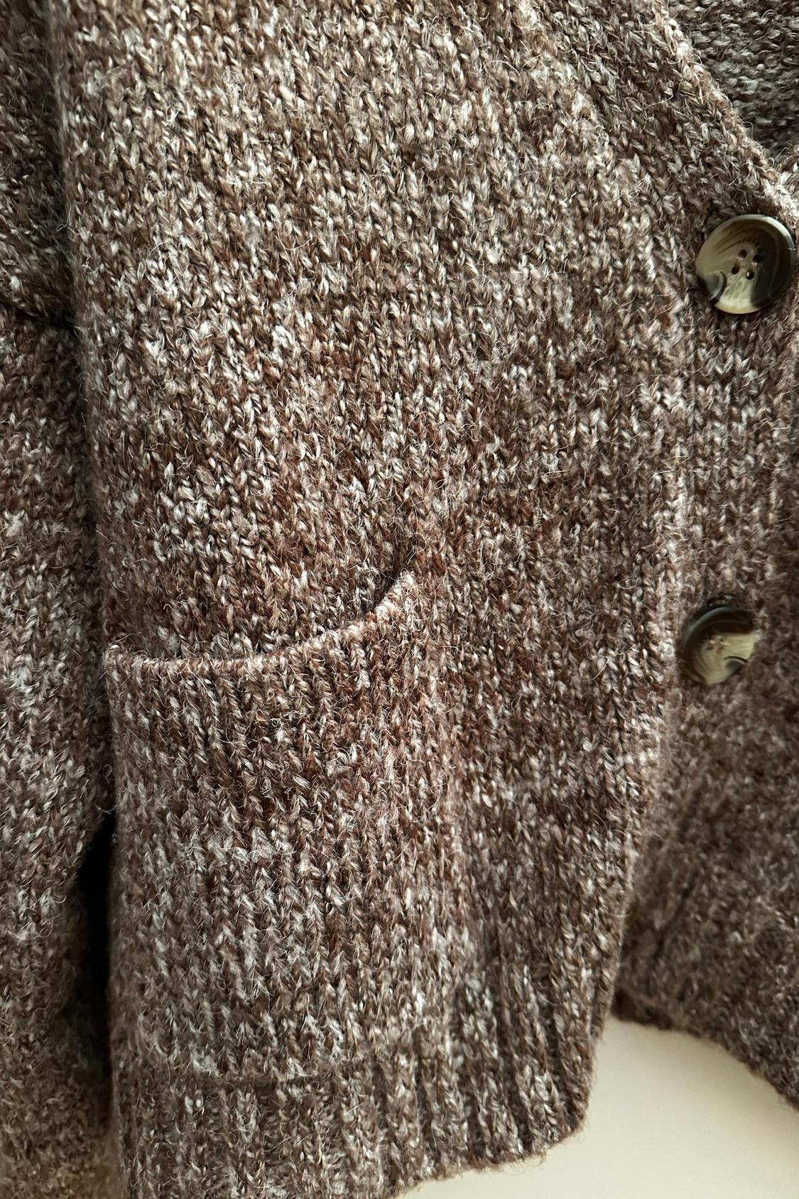 KNIT CARDIGAN WITH POCKETS - Image 2