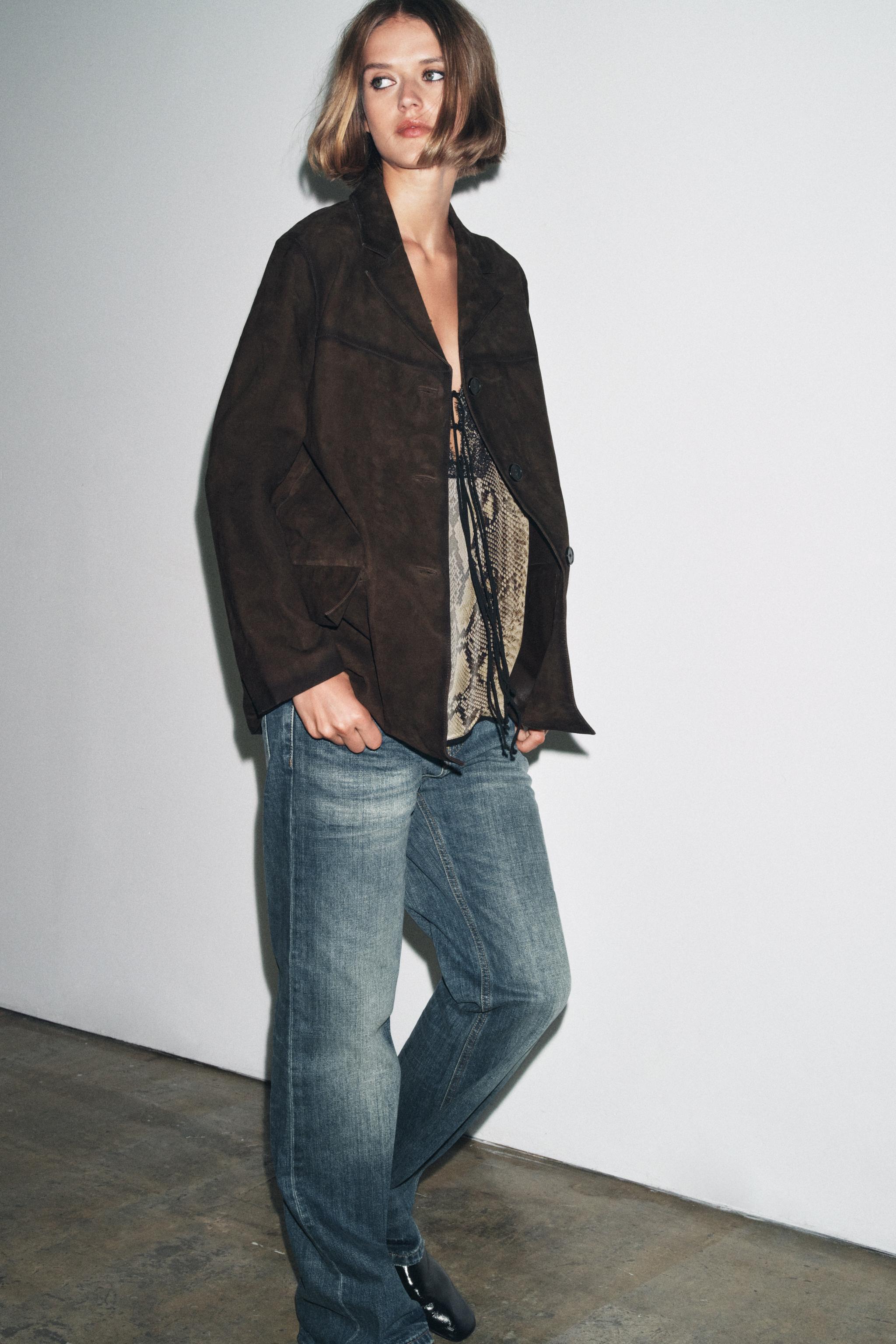 ANIMAL PRINT CAMISOLE TOP ZW COLLECTION