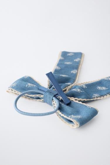 CHOUCHOU À PINCE BRODÉE - Bleu de Zara - Image 3
