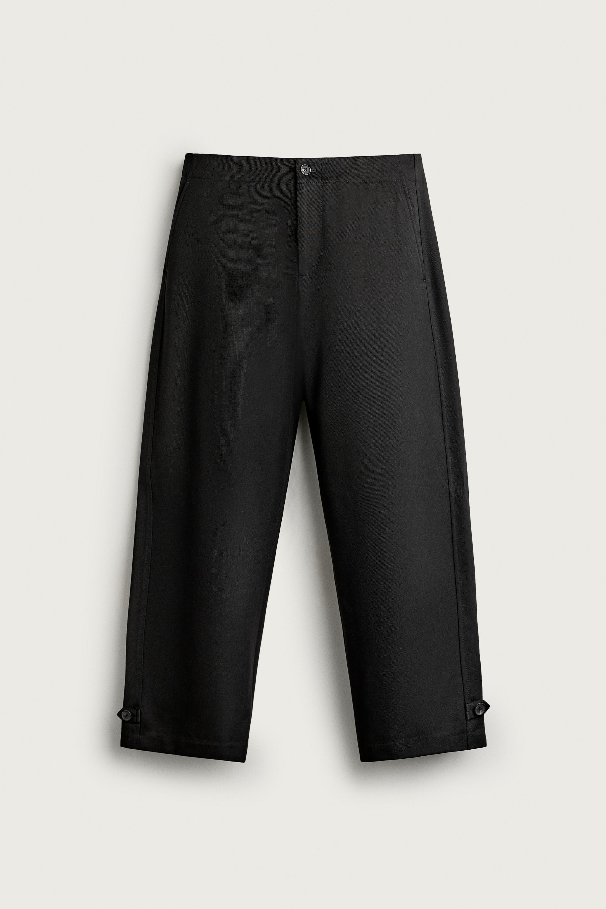 PANTALON COSTUME BARREL FIT PATTE