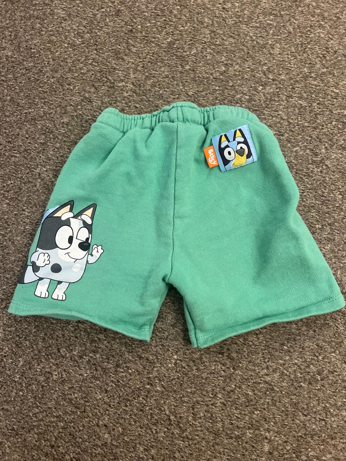 BLUEY © LUDO STUDIO PRINT PLUSH BERMUDA SHORTS - Image 2