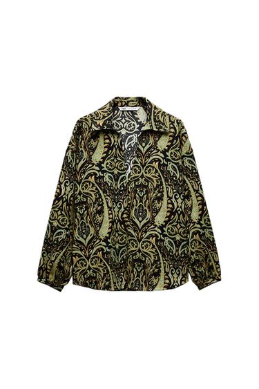 FLOWING PRINTED SHIRT