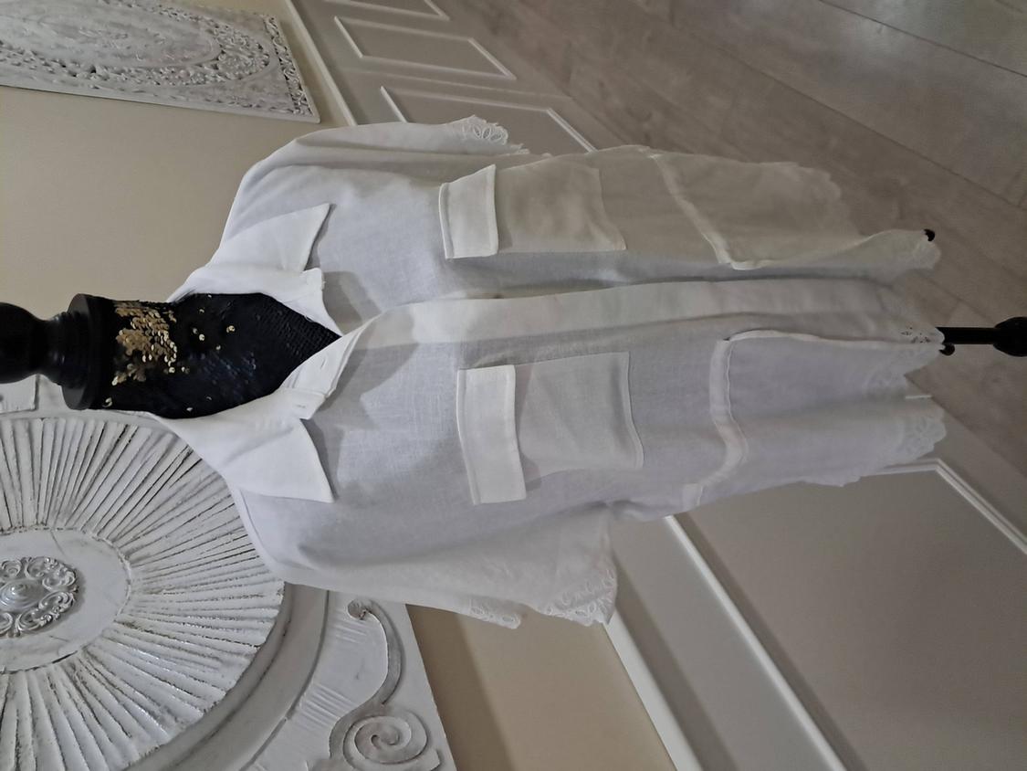 RAMIE SHIRT WITH LACE TRIM - Image 3