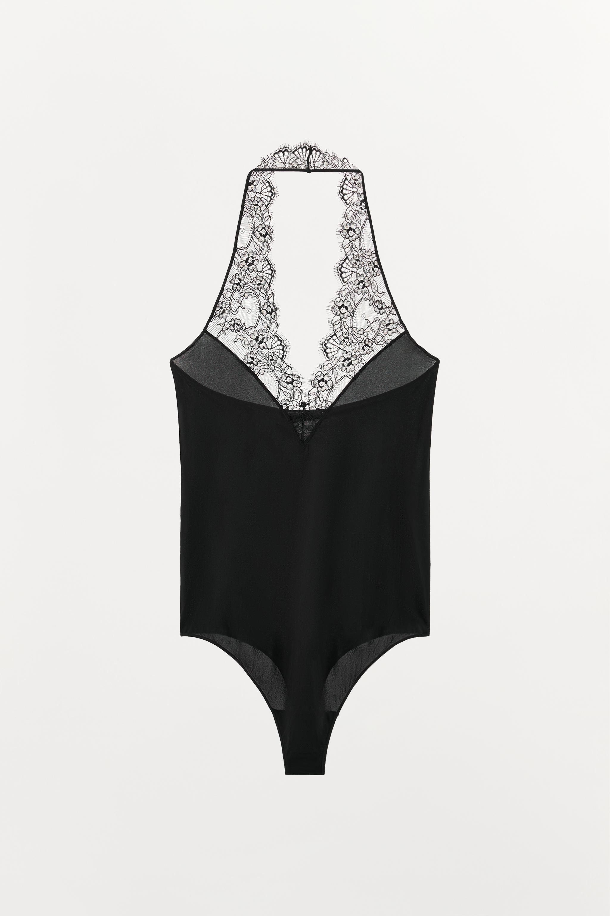 BODY HALTER DENTELLE