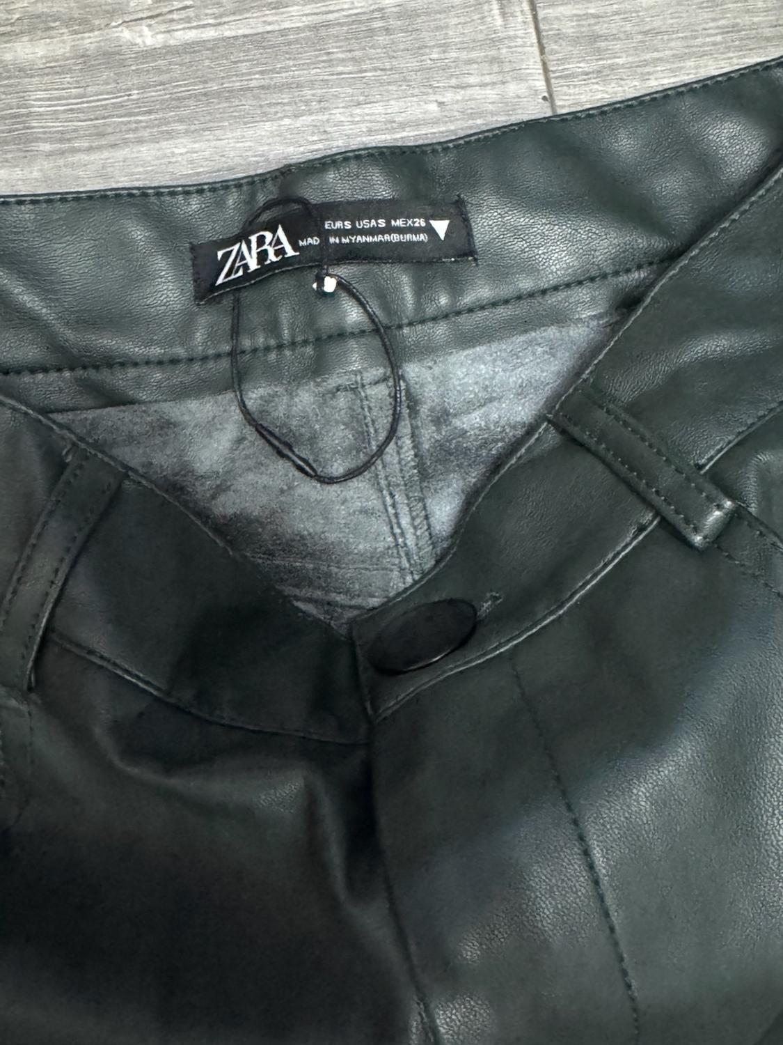 FAUX LEATHER CULOTTES - Image 4