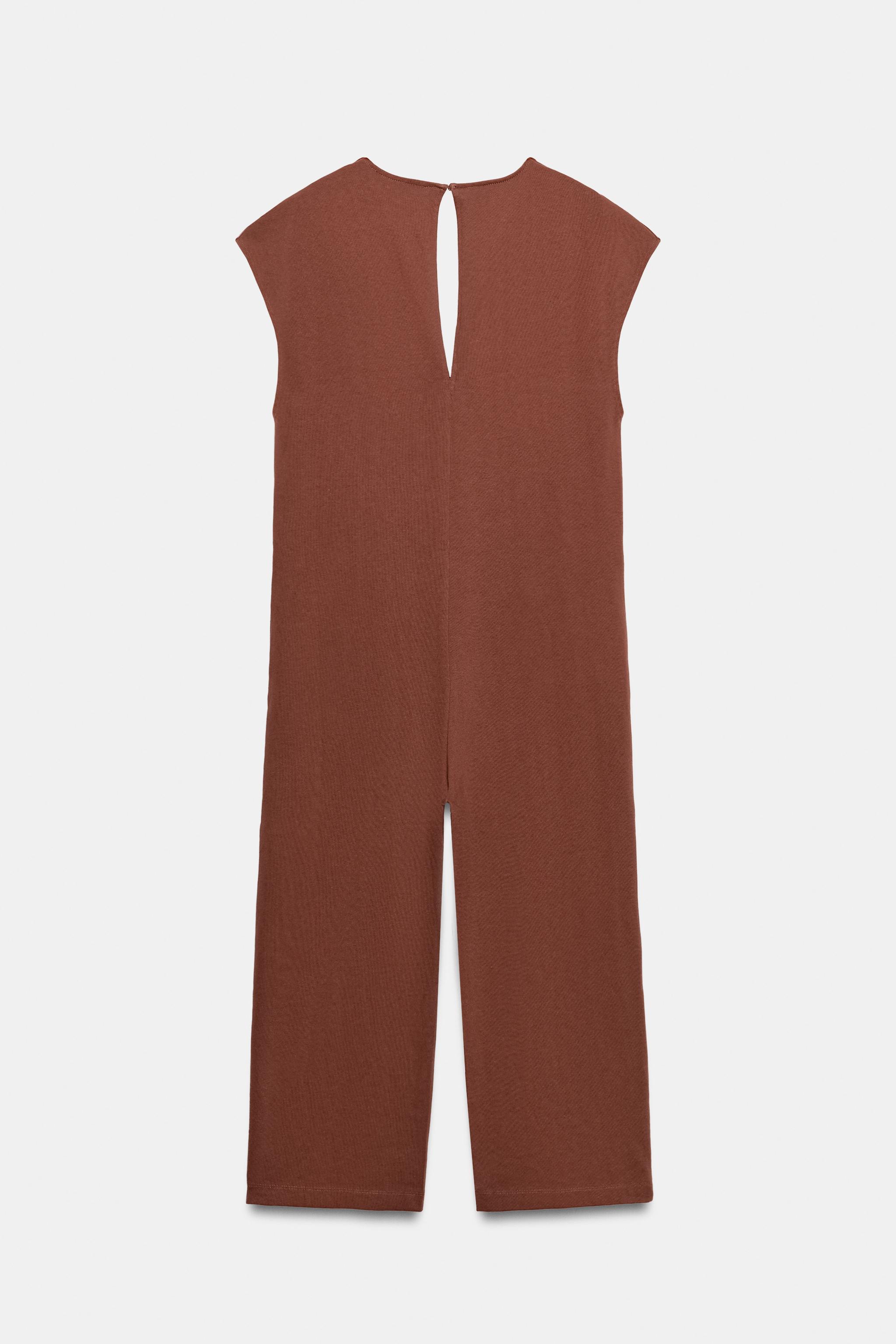 HEAVY COTTON LONG JUMPSUIT