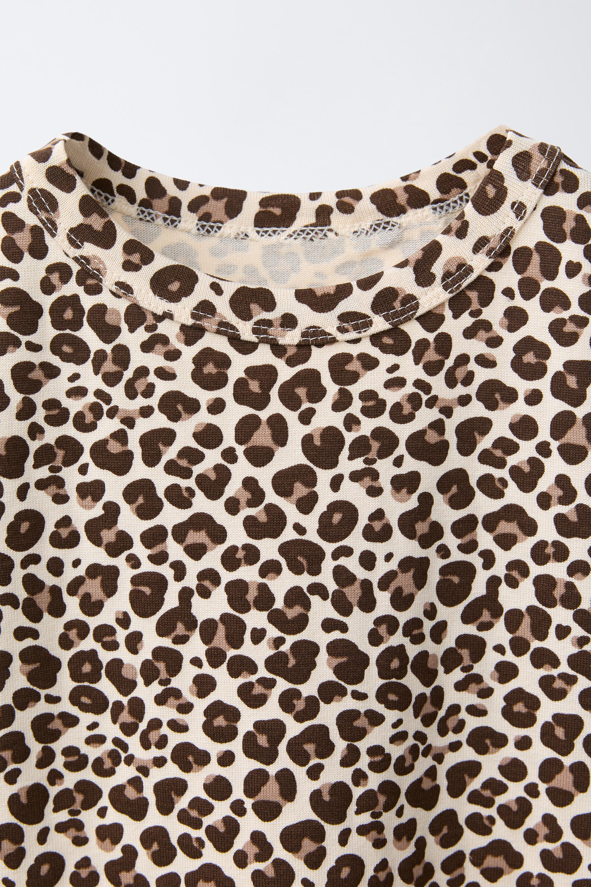 T-SHIRT ANIMAL PRINT