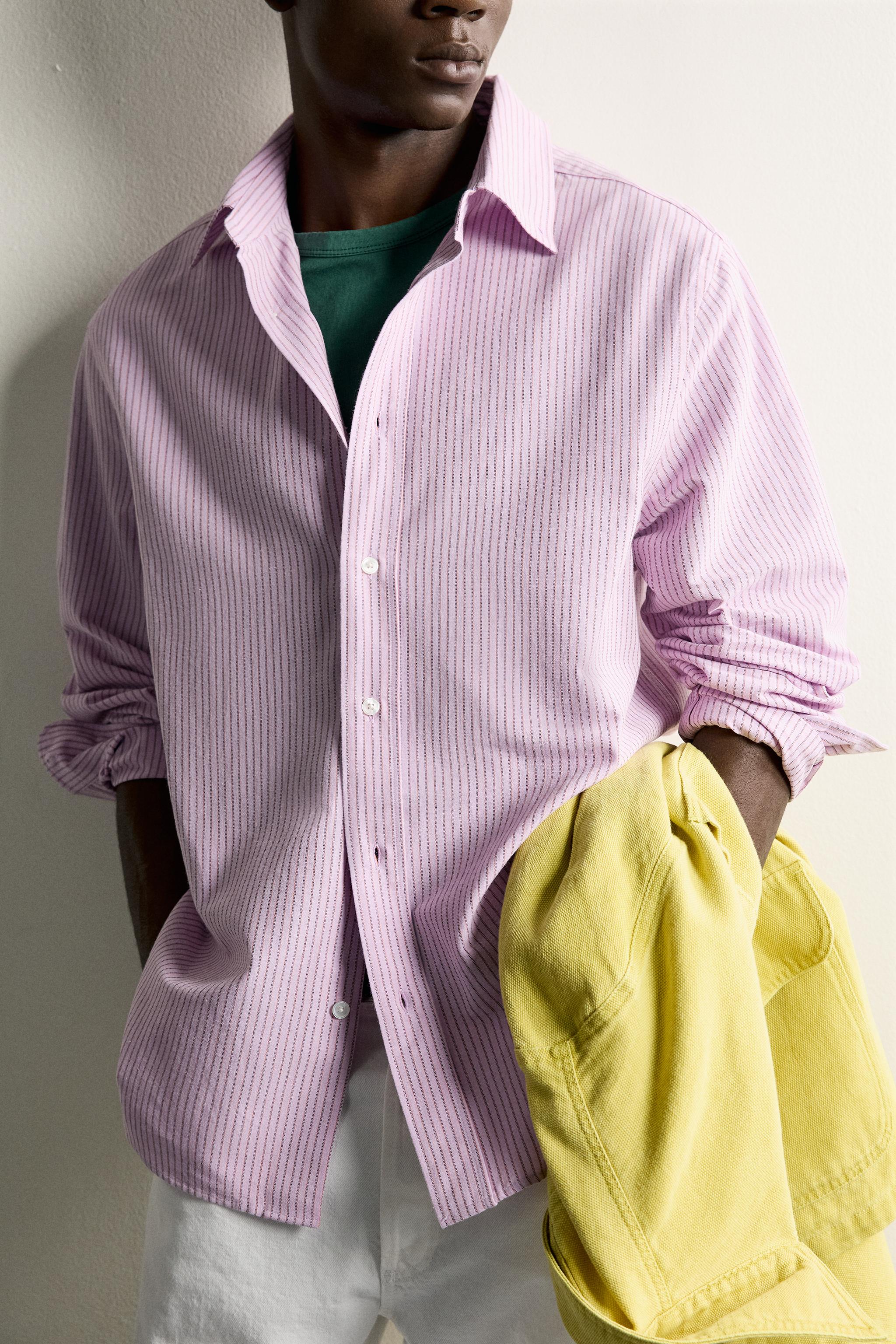 STRIPED REGULAR FIT SHIRT