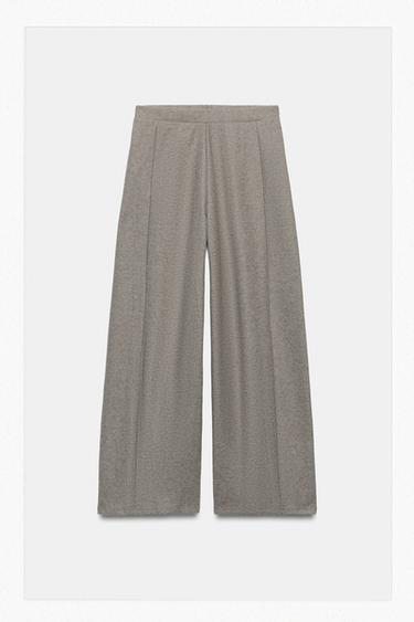 SOFT VOLUME PANTS — Mink marl 2