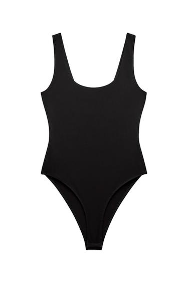 FITTED POLYAMIDE BODYSUIT