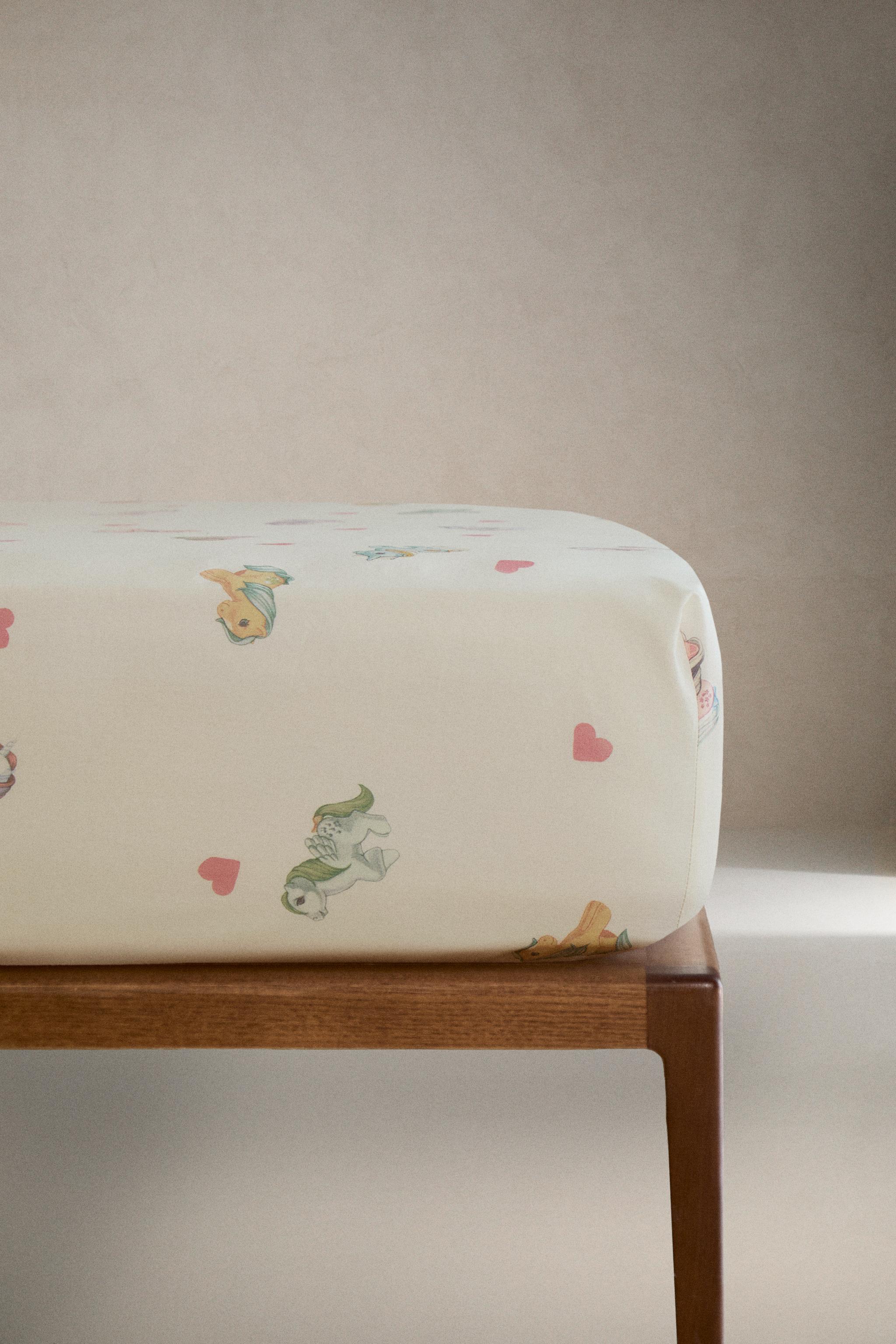 KIDS' MY LITTLE PONY© HEARTS FITTED SHEET - Multicolored | ZARA