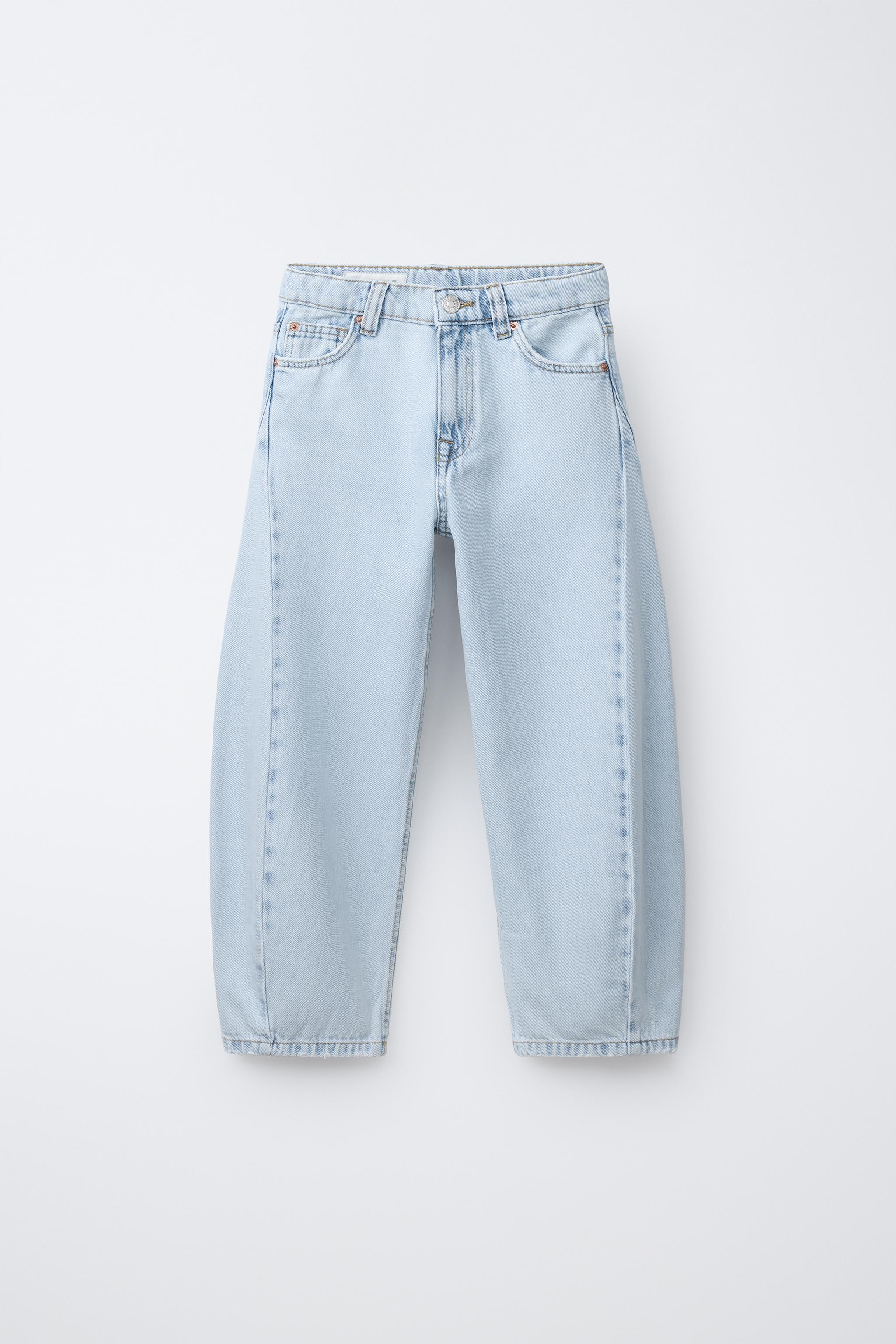 バレルフィットデニムパンツ - ライトブルー | ZARA Japan / 日本