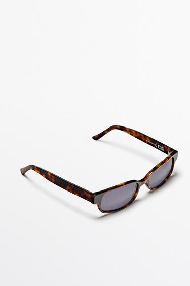 Tortoiseshell-effect sunglasses — Caramel 2