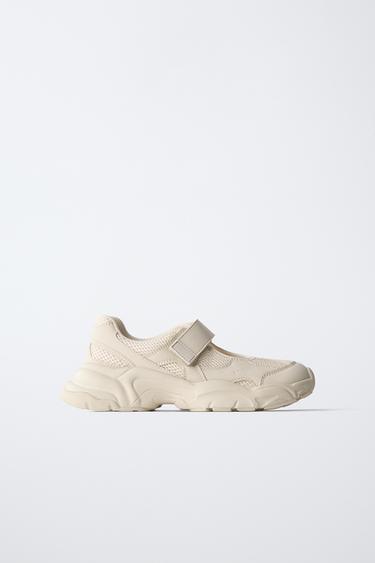 TECHNICAL TRAINERS - Ecru White by Zara